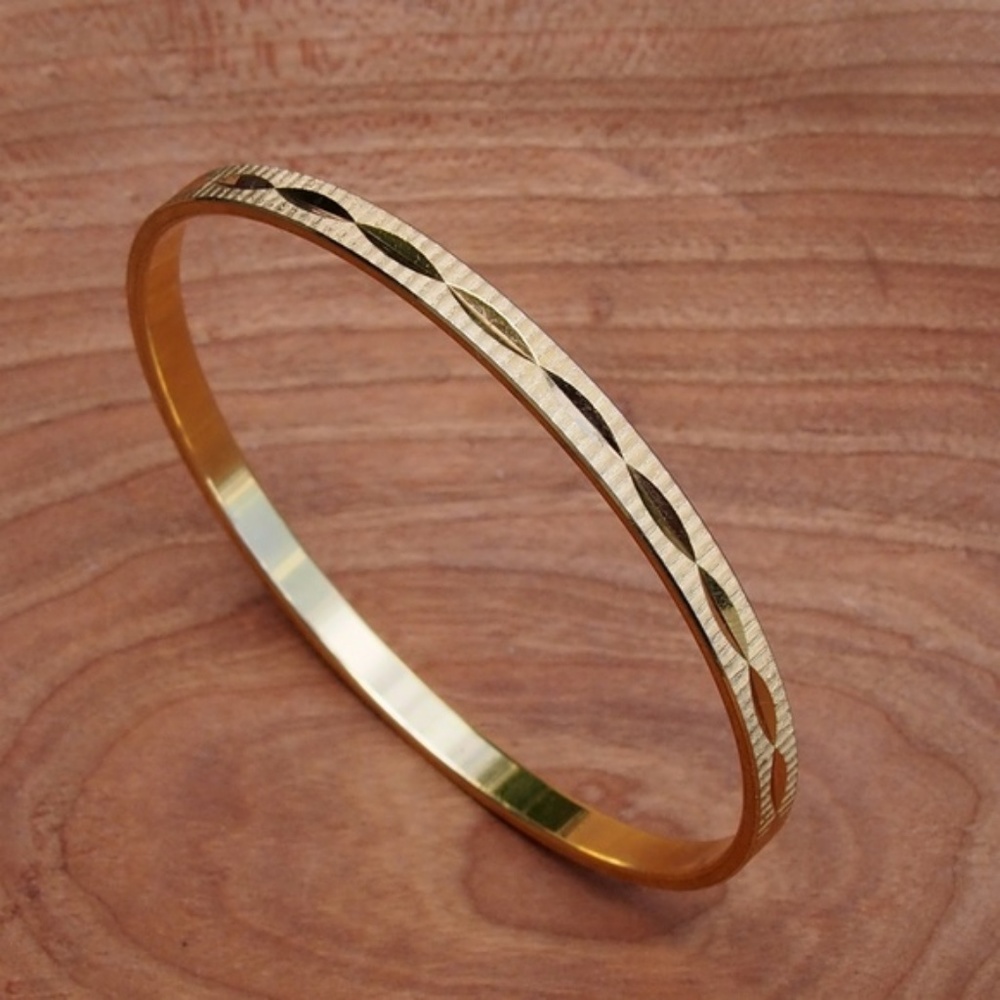 3 Monet Bangle Bracelet Bundle Gold-Tone - Picture 6 of 8